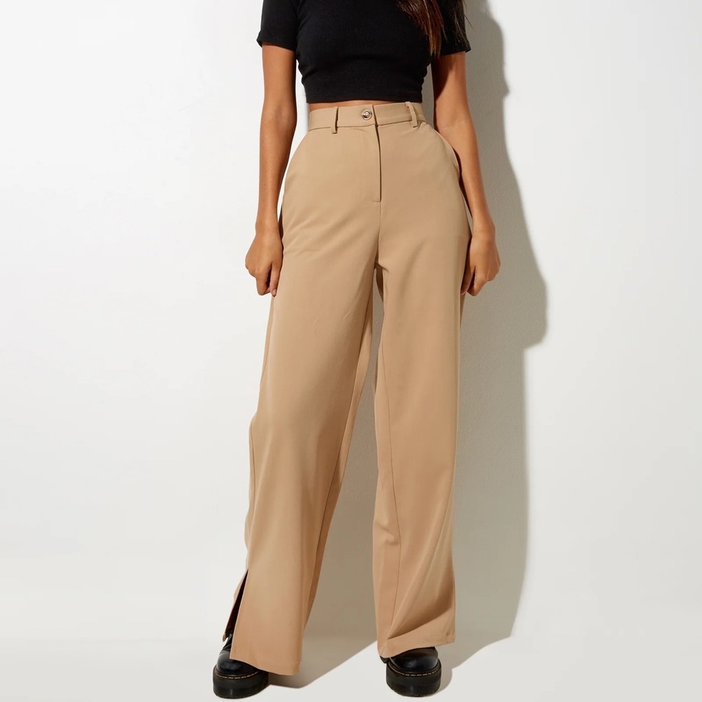 Motel Rocks Gege Trouser in Almond (Size Small)